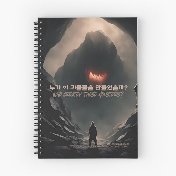 Item preview, JM's thoughts at this moment #29-누가 이 괴물들을 만들었을까?_Who created these monsters? designed and sold by JM Language Service.