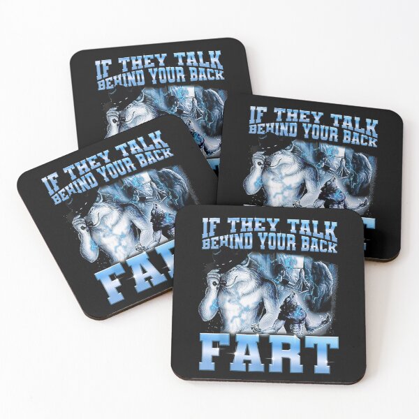 Item preview, When They Talk Behind Your Back Fart Meme designed and sold by FantasyFablesC.