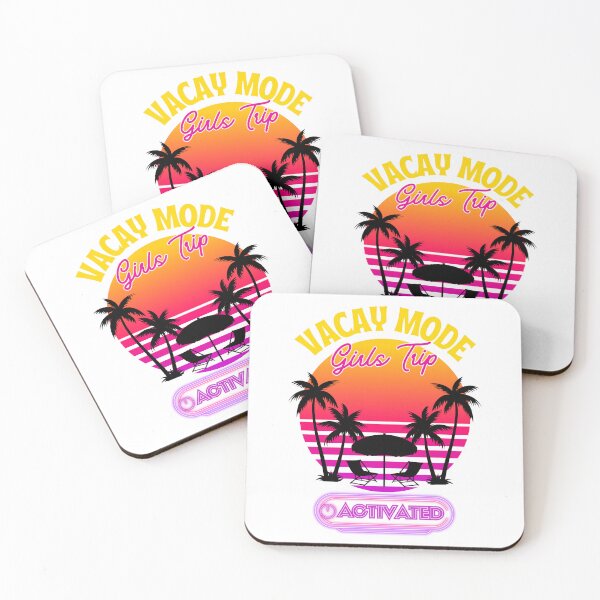 Item preview, Vacay Mode Girls Trip Activated Funny Girls Matching Summer Beach Vacation designed and sold by thebest-2studio.