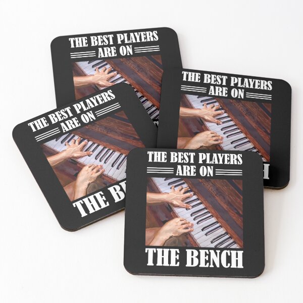 Item preview, The Best Players Are On The Bench Piano Player Pianist designed and sold by Dressed For  Duty.