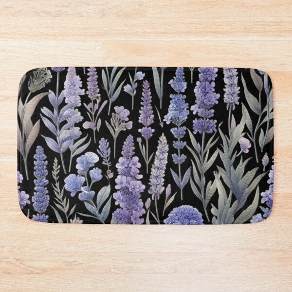 Item preview, Lavenders Floral Illustration designed and sold by HappyHavenStu.