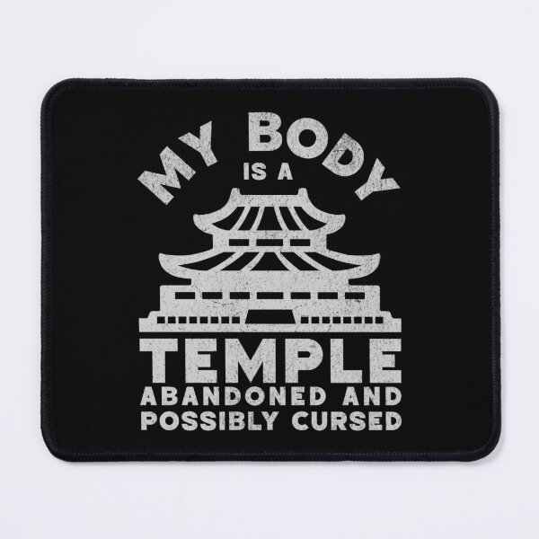 Item preview, My Body is a Temple designed and sold by Studio Bankai.