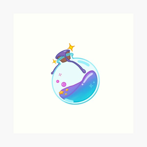 Aperçu de l'œuvre Bouteille de potion magique créée et vendue par Yusraah's Art.