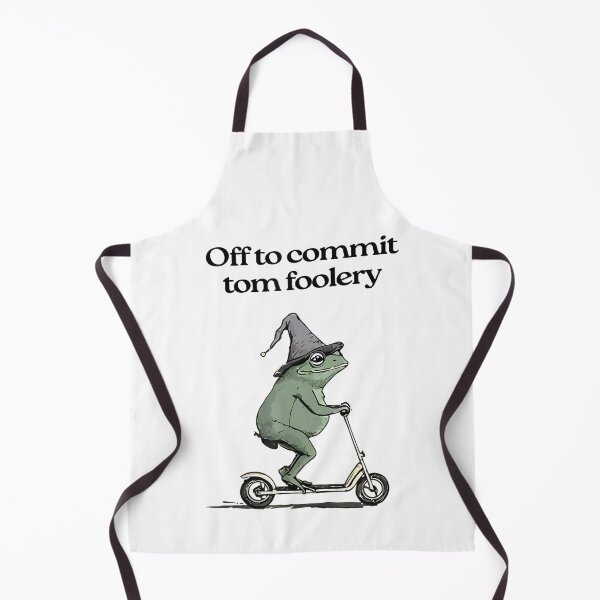 Item preview, Vintage Off To Commit Tom Foolery Funny Frog designed and sold by lidanmasi.