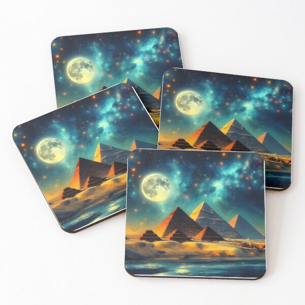 Item preview, Orion's Gaze Over Giza Pyramids designed and sold by inkNext.