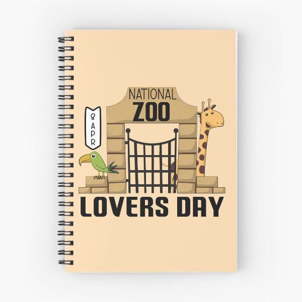 Item preview, 8 April National Zoo Lovers Day - Wacky Holidays designed and sold by ChemicalXShop.