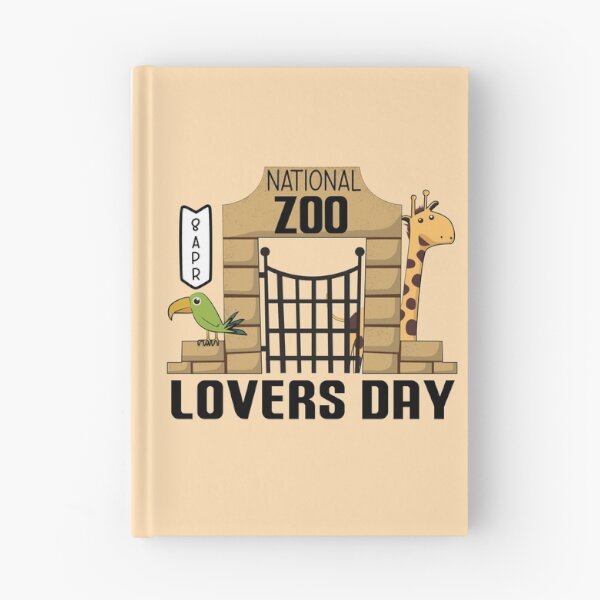 Item preview, 8 April National Zoo Lovers Day - Wacky Holidays designed and sold by ChemicalXShop.