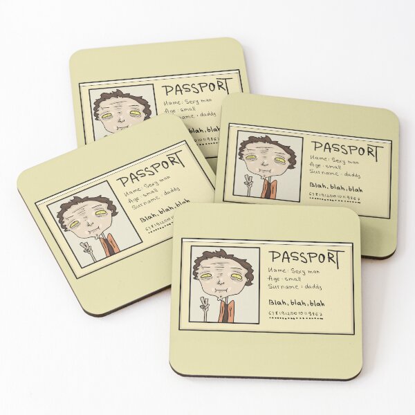 Item preview, Passport card with funny text designed and sold by VladdissH.