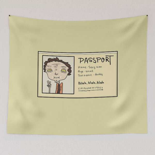 Item preview, Passport card with funny text designed and sold by VladdissH.