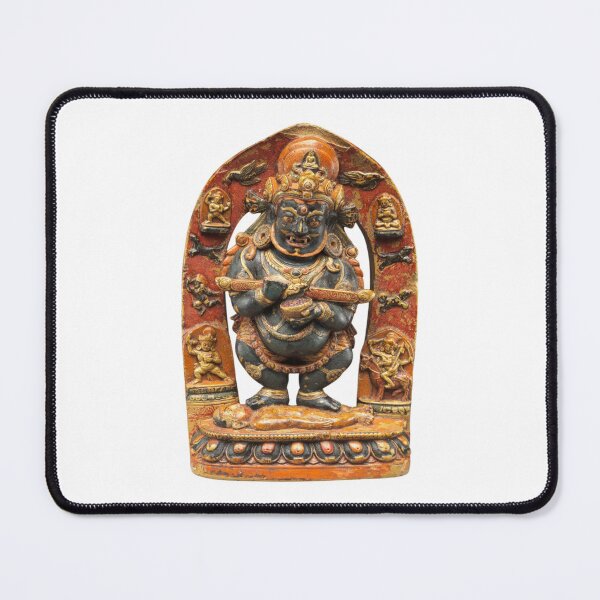 Item preview, Ancient Tibetan Mahakala Panjaranatha Statue - Late 14th-Early 15th Century Buddhist Art designed and sold by gallofoto.