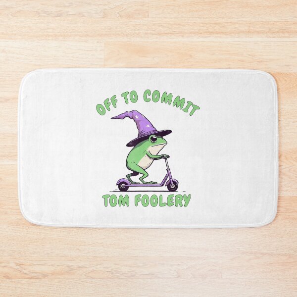 Item preview, Weirdcore Saying Frog Meme Off To Commit Tom Foolery Frog designed and sold by lidanmasi.