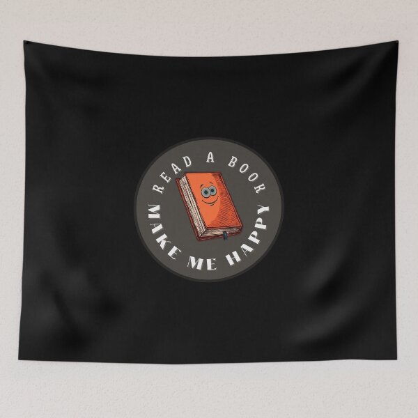 Item preview, Reading Books Makes Me Happy Art designed and sold by Zakrytos ★★★★★.
