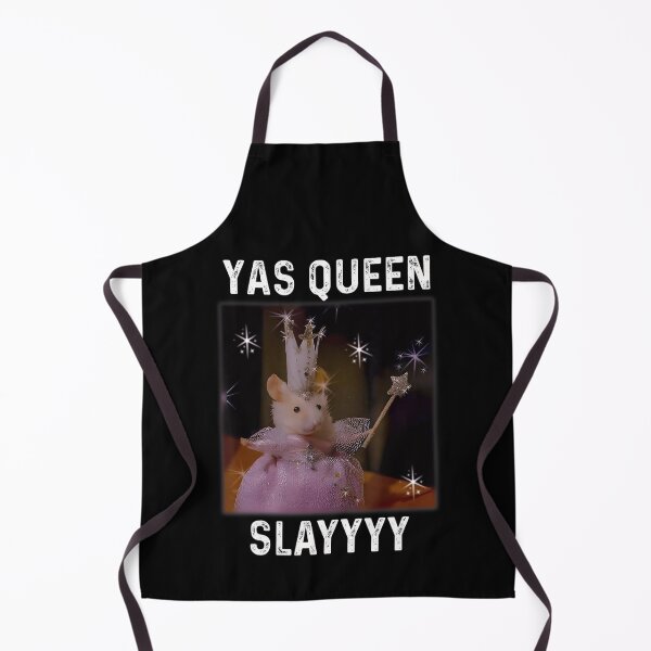 Item preview, Yas Queen Slay Funny Meme Sarcastic Costume Funny Rat designed and sold by FantasyFablesC.