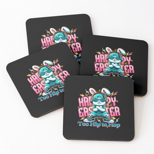 Item preview, Too Hip to Hop – Cool Bunny Easter T-Shirt designed and sold by JaneSally.