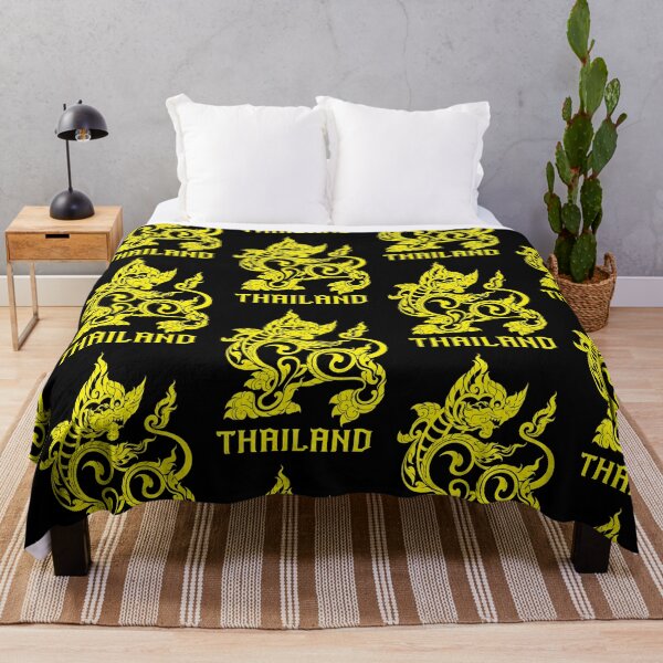 Item preview, Yeallow singha lion sak yant thaistyle2 designed and sold by Bspaces.