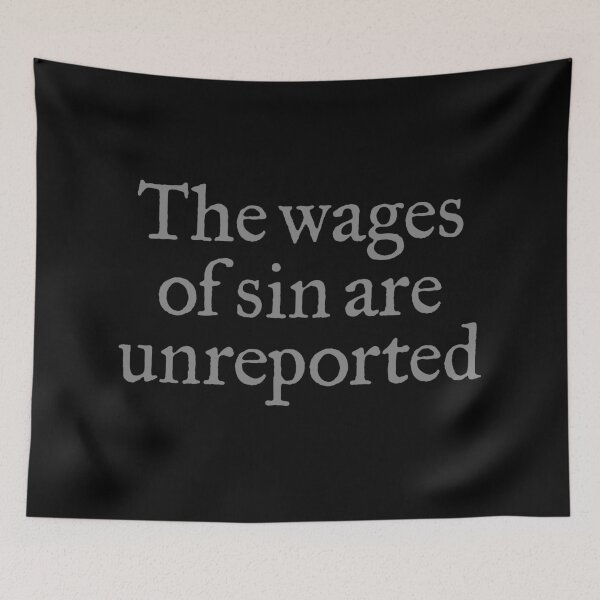 Item preview, The wages of sin are unreported. v.1 designed and sold by x1brett.