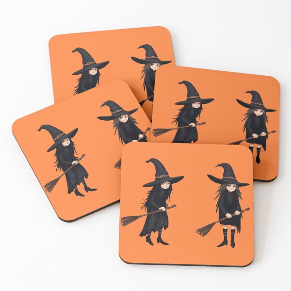 Item preview, Two Cute Mischievous Witches  designed and sold by ZanyPaintbrush.