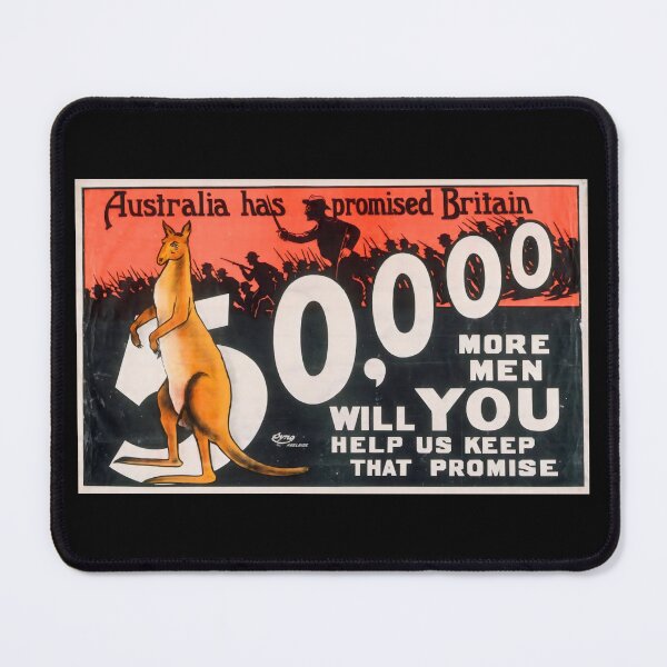 Item preview, Australia Has Promised Britain – 50,000 More Men designed and sold by _mounter_.