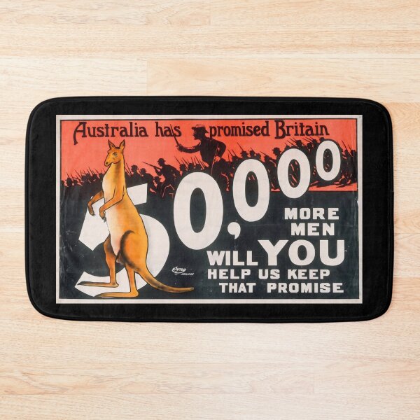 Item preview, Australia Has Promised Britain – 50,000 More Men designed and sold by _mounter_.