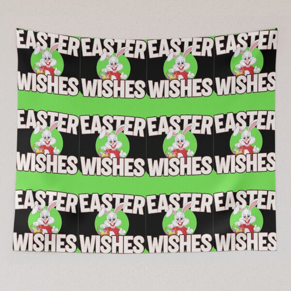 Item preview, Easter Wishes Happy Easter designed and sold by wzetart.