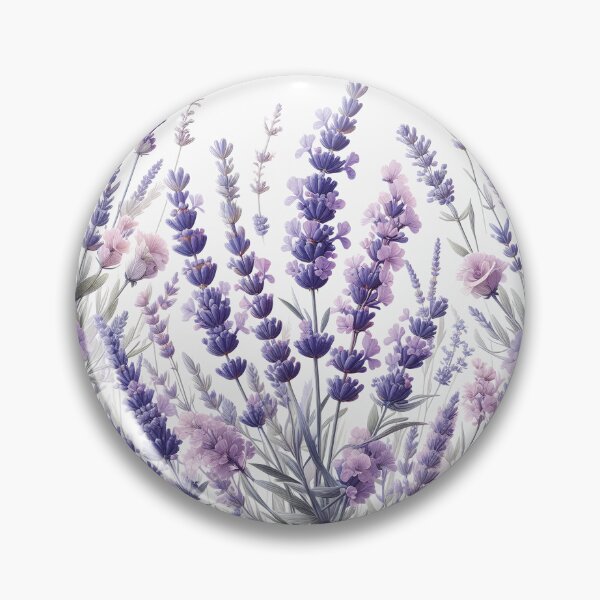 Item preview, Lavenders Floral Illustration D4 designed and sold by HappyHavenStu.