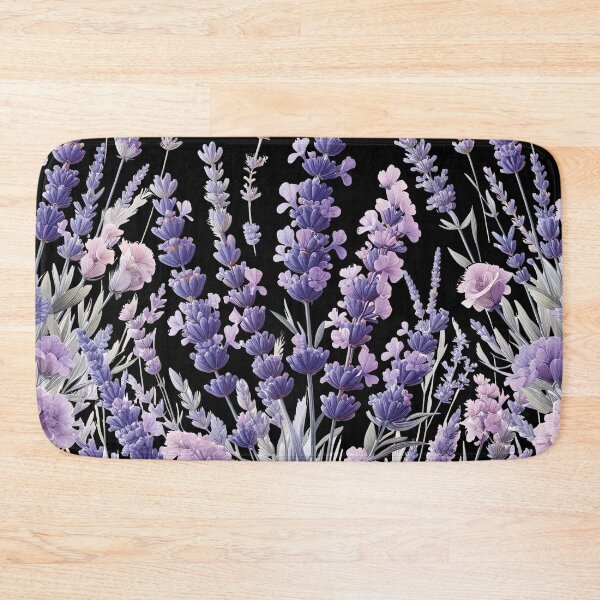 Item preview, Lavenders Floral Illustration D4 designed and sold by HappyHavenStu.