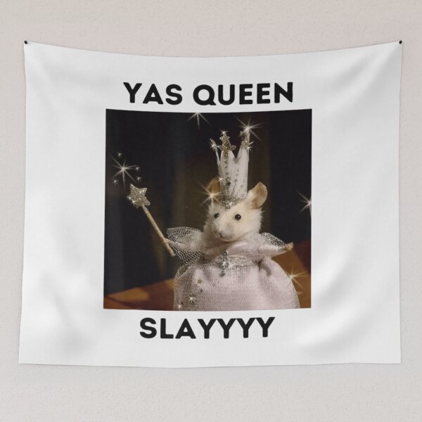 Item preview, Meme divertido y sarcástico de Yas Queen Slay designed and sold by FantasyFablesC.