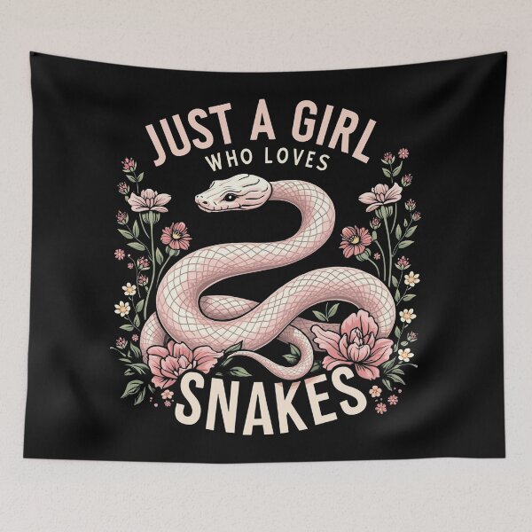 Item preview, Just A Girl Who Loves Snakes designed and sold by Blok45.