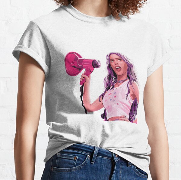 Vista previa del artículo con la obra «Bolso de mano Olivia Rodrigo, camiseta infantil de concierto», diseñado y vendido por Bits & Bops Boutique.