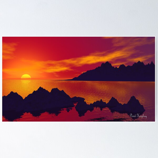 Item preview, Red Skies At Night designed and sold by David  Humphrey.