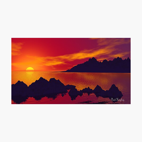 Item preview, Red Skies At Night designed and sold by David  Humphrey.