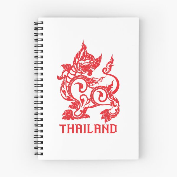 Item preview, Red singha lion sak yant thaistyle2 designed and sold by Bspaces.