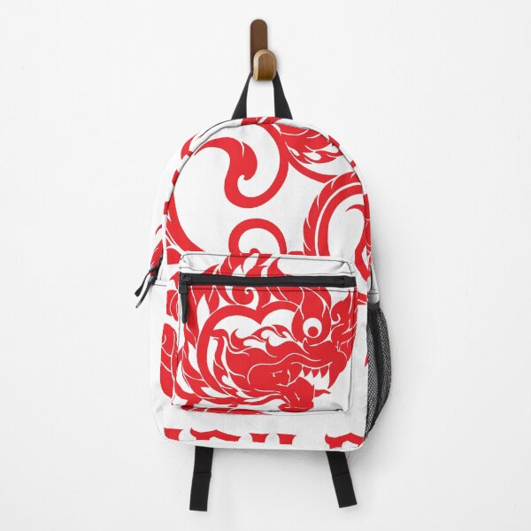 Item preview, Red singha lion sak yant thaistyle2 designed and sold by Bspaces.
