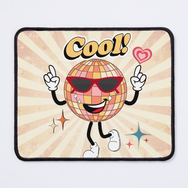 Item preview, Retro Disco Ball Character - Cool & Groovy Vibes! designed and sold by printogoal.
