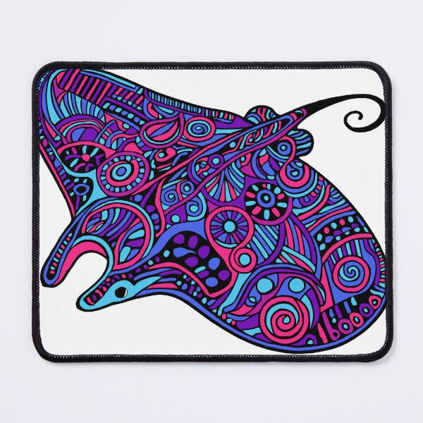 Item preview, Intricate manta ray designed and sold by SpectrumShine.