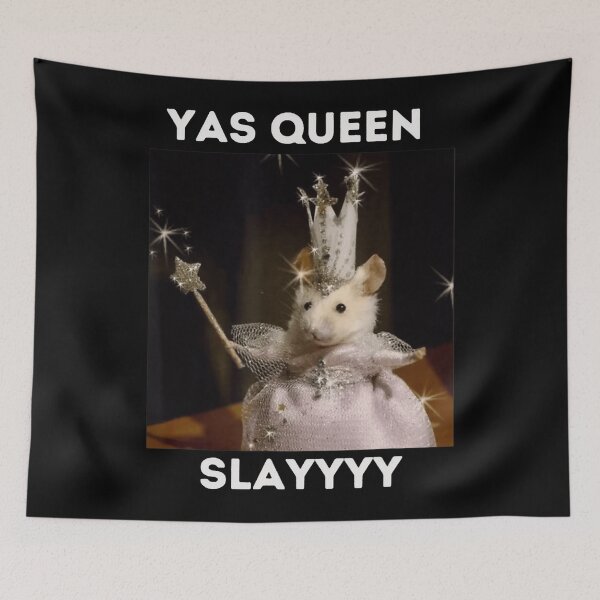Item preview, Meme gracioso sarcástico lindo de Yas Queen Slay designed and sold by FantasyFablesC.