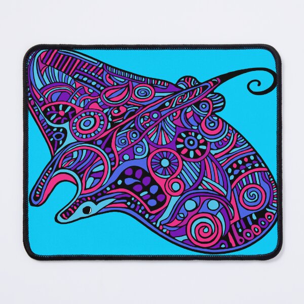 Item preview, Intricate manta ray designed and sold by SpectrumShine.