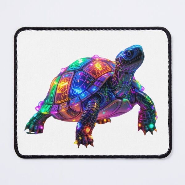 Item preview, Cyber Neon Turtle designed and sold by GloriousArtSKD.
