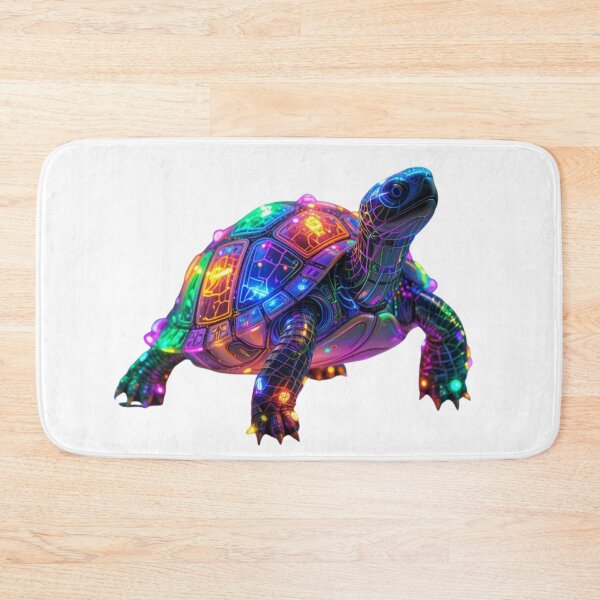 Item preview, Cyber Neon Turtle designed and sold by GloriousArtSKD.