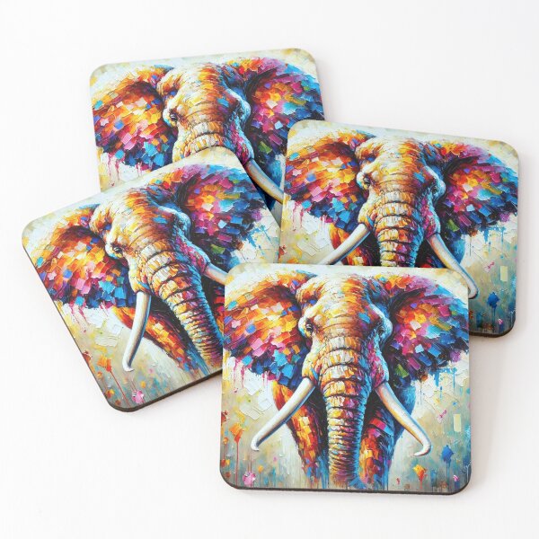 Item preview, Abstract African Elephant designed and sold by Eric Nagel.