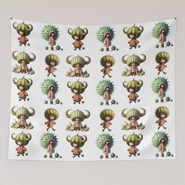 Item preview, Horned Melon Girls designed and sold by Beyondnote-Art.