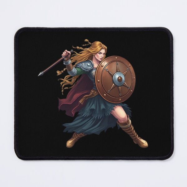 Item preview, Viking Shieldmaiden designed and sold by ZanyPaintbrush.