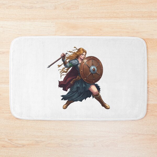 Item preview, Viking Shieldmaiden designed and sold by ZanyPaintbrush.