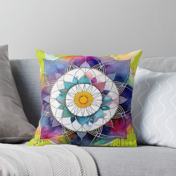 Item preview, Ethereal Lotus Bloom – Spiritual Mandala Design designed and sold by DehatiCanvas.