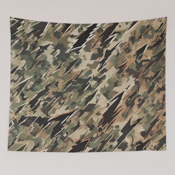 Item preview, Lightning Strike Camo – Woodland Edition designed and sold by zzz888.