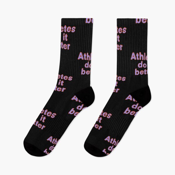 Item preview, athletes do it better designed and sold by IHateDumplings.