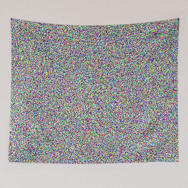 Item preview, Neon Static Noise designed and sold by zzz888.