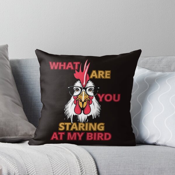 Item preview, WHAT ARE YOU STARING AT MY BIRD designed and sold by Tadeusz1.