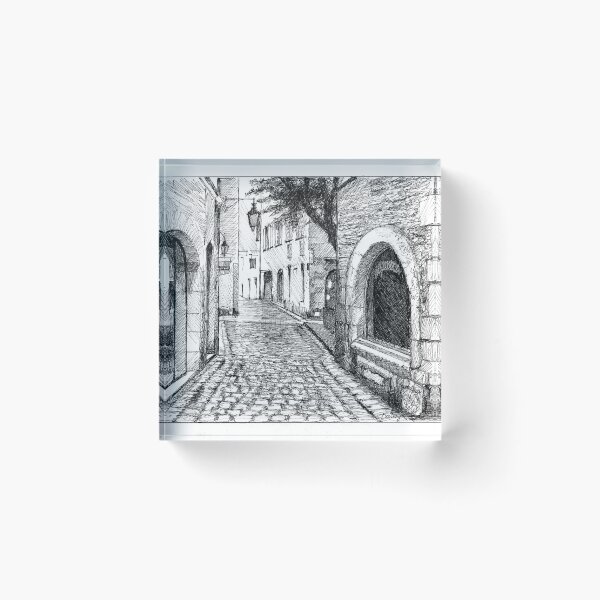 Item preview, Rue Eguliierie Perigueux France designed and sold by Dai Wynn Fine Art.