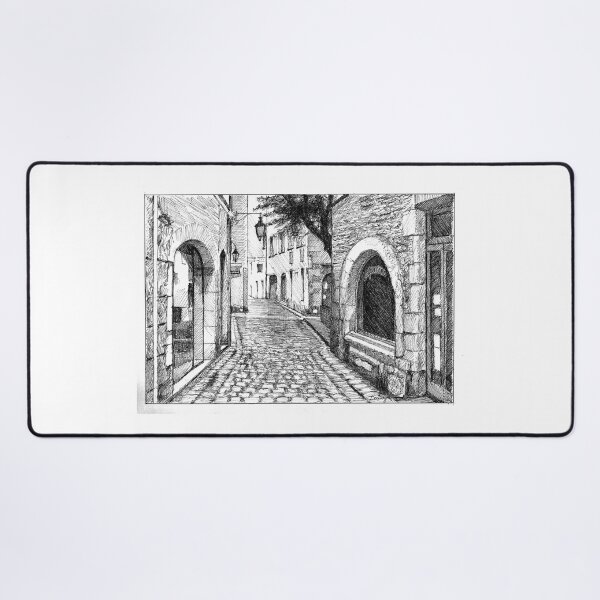 Item preview, Rue Eguliierie Perigueux France designed and sold by Dai Wynn Fine Art.